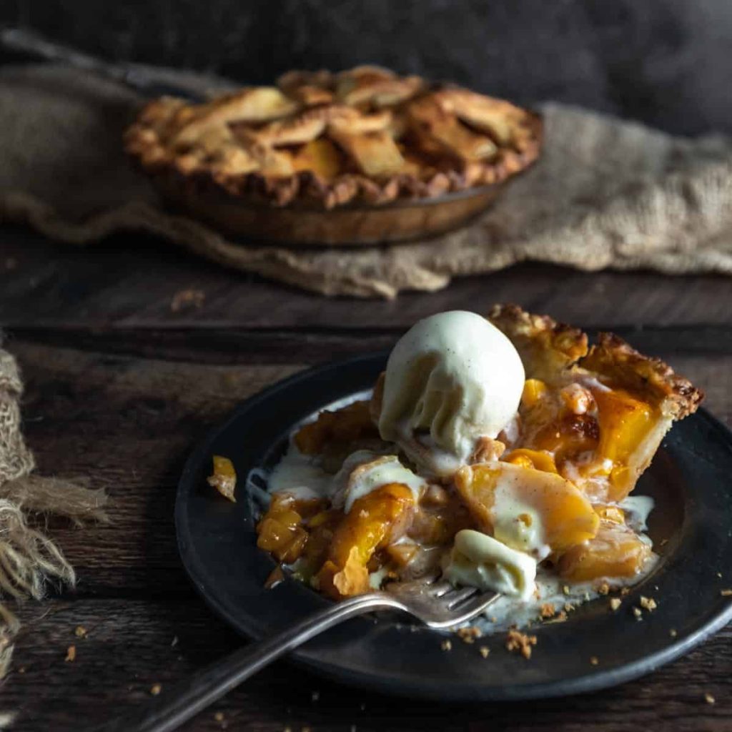 Peach Mango Pie