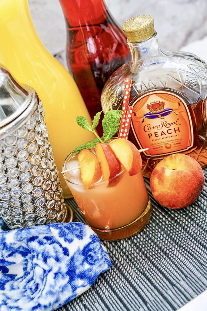 Royal Peach Cocktail