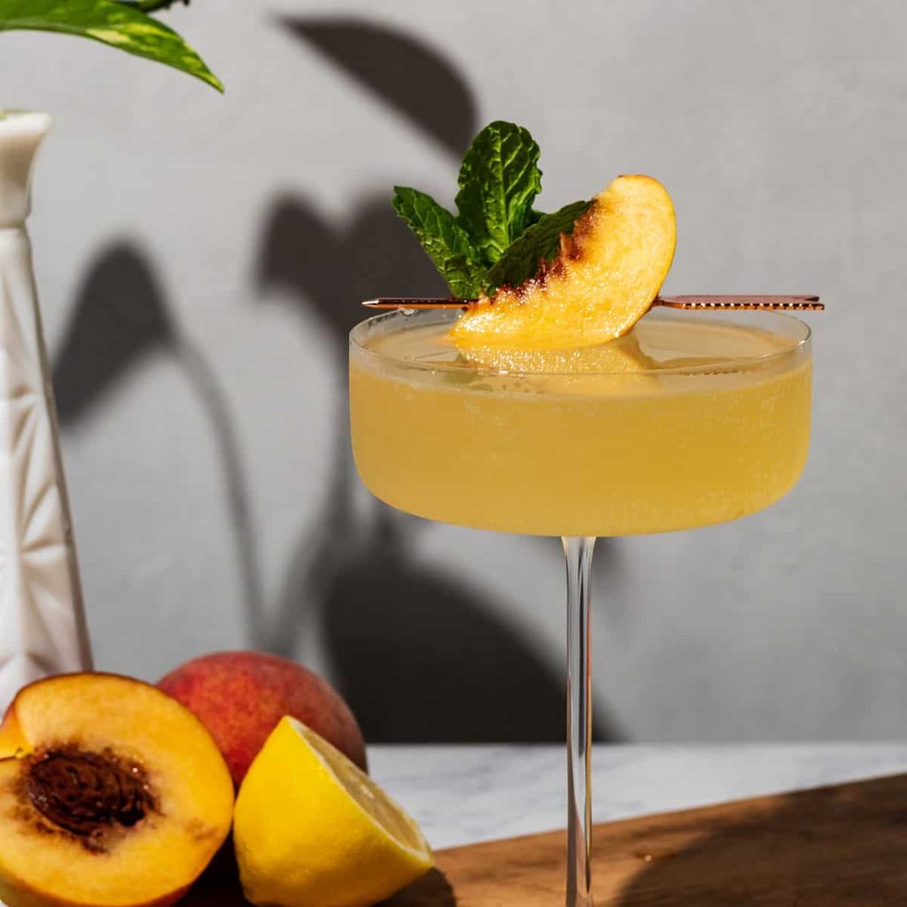 Peach Martini Bellini