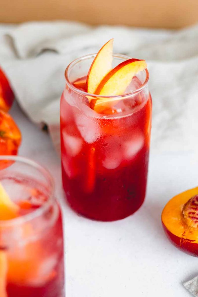 Peach hibiscus tea and best peach tea recipes