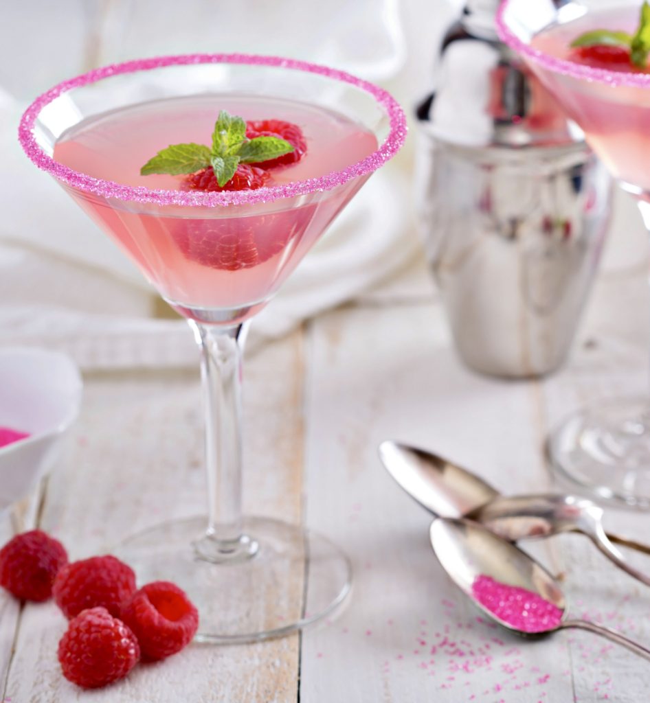 Raspberry Pink Martini