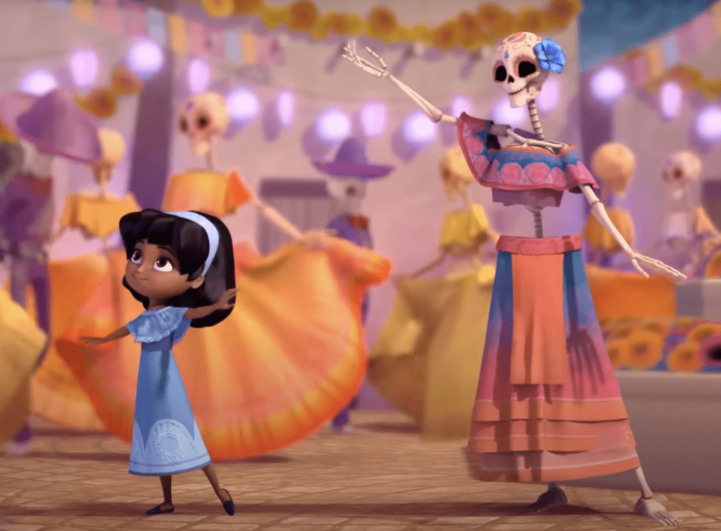 Dia de los Muertos short film and best Day of the Dead animated films for kids