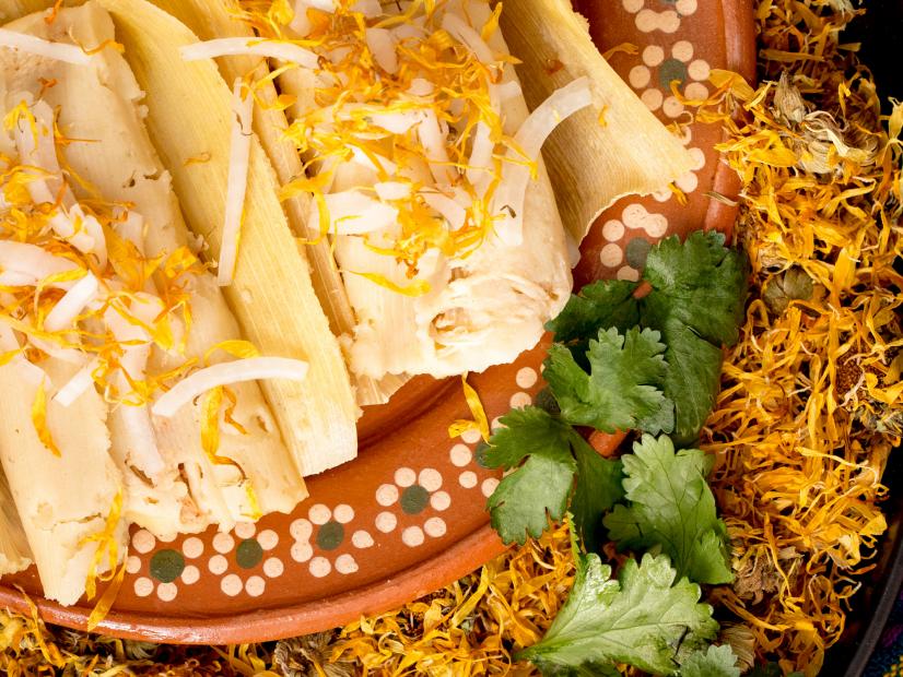 Cempasuchil or marigold tamales and other marigold recipes for Dia de los Muertos