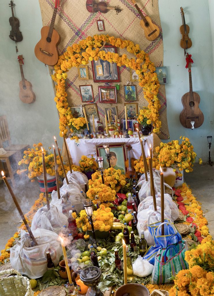 Day of the Dead flowers used for altars: marigolds