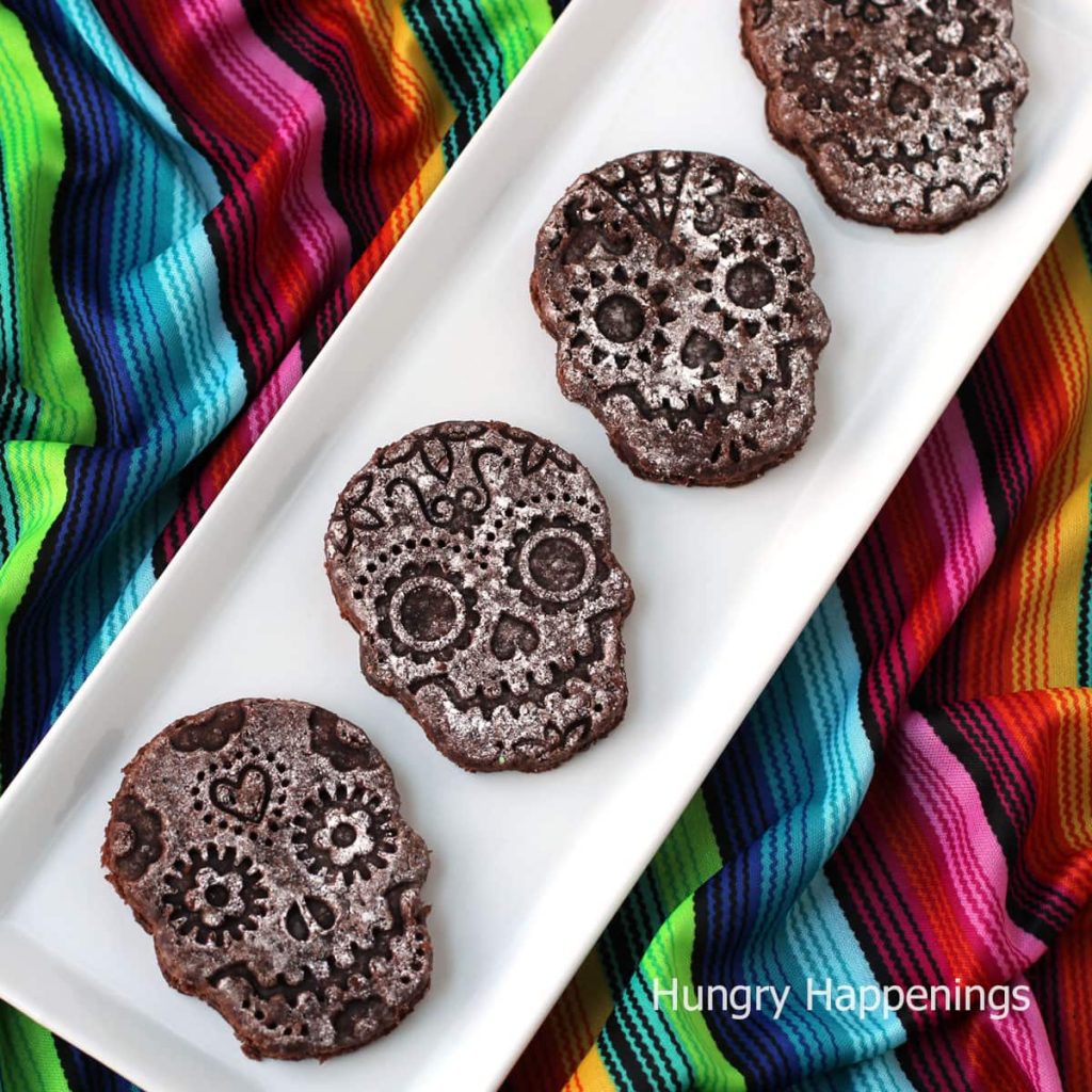 Sugar skull brownies and other easy Day of the Dead cookies