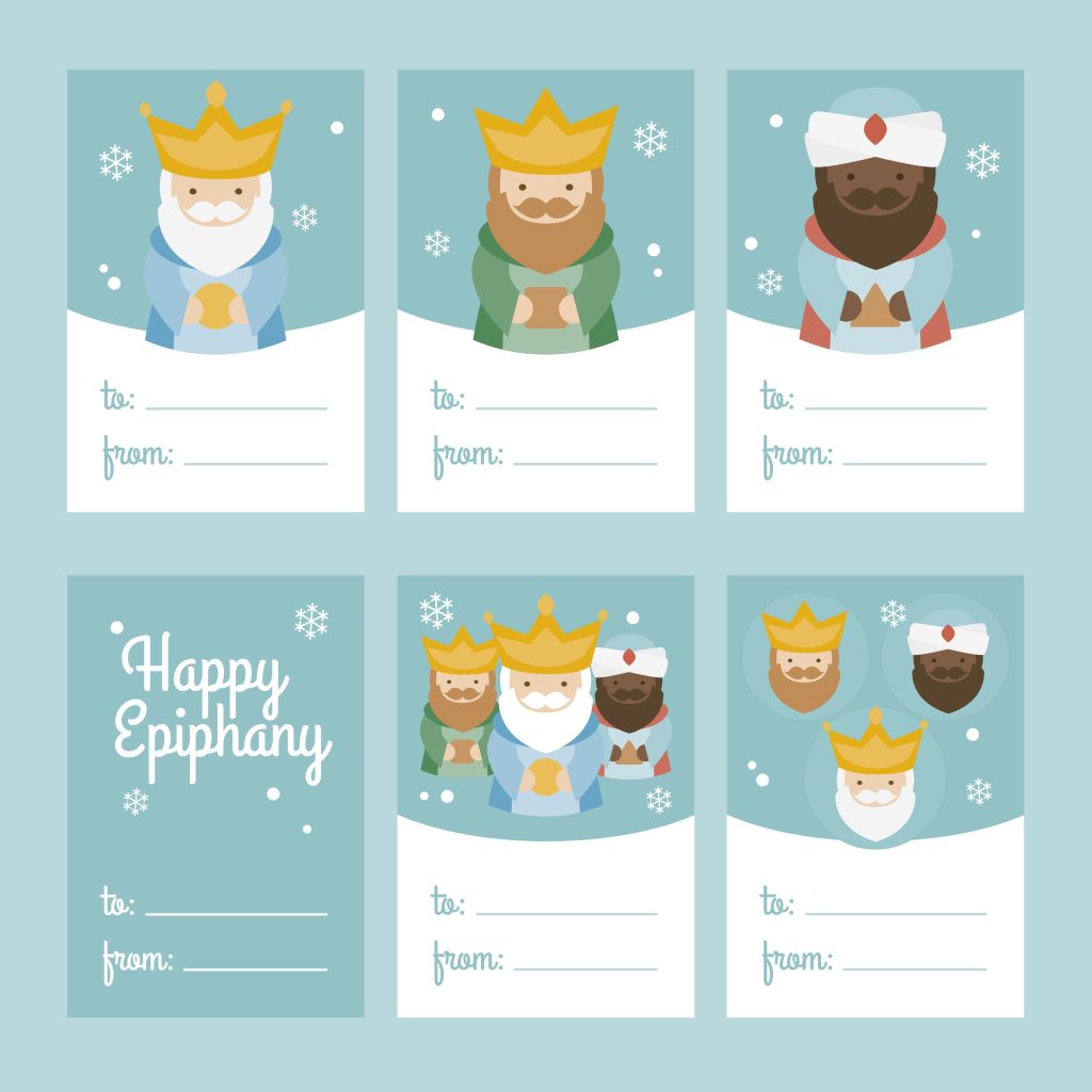 Letter for the Three Wise Men or the Three Magi or The Three Kings for Epiphany gifts free printable