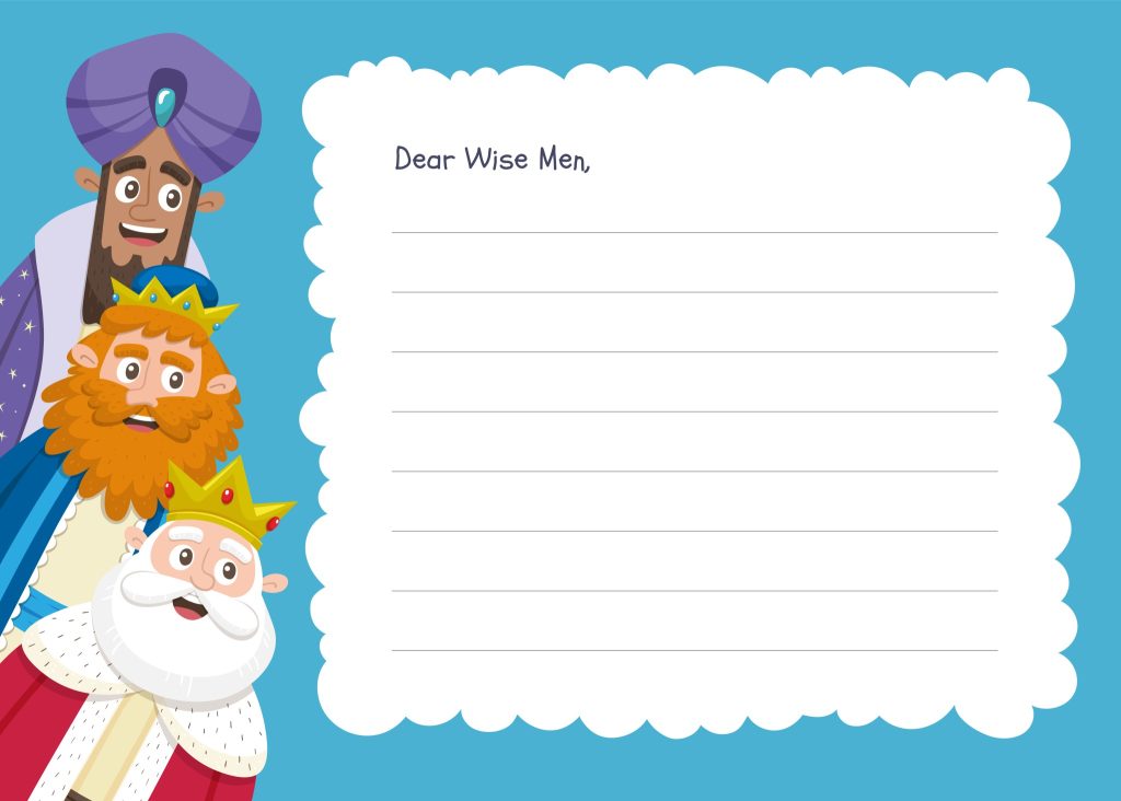 Letter for the Wise Men free printable
