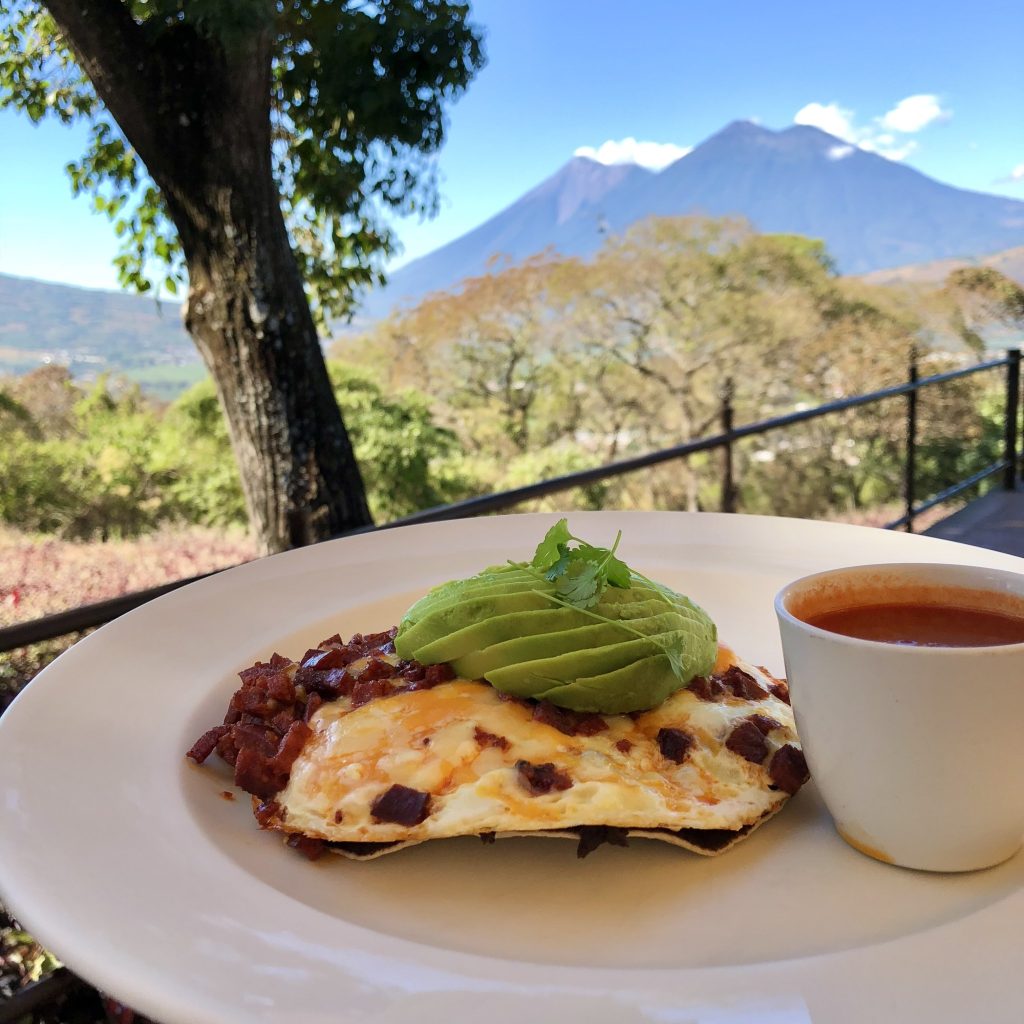 El Tenedor del Cerro restaurant in Antigua Guatemala