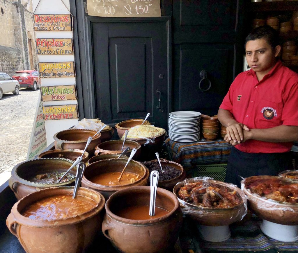 La Cuevita de los Urquizú restaurant in Antigua Guatemala
