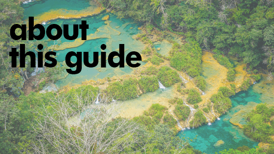 about this guide to visiting Guatemala