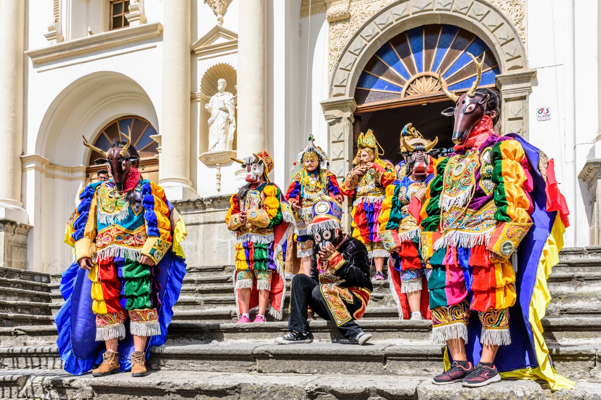 Baile de los Venados folkloric dance in Antigua Guatemala