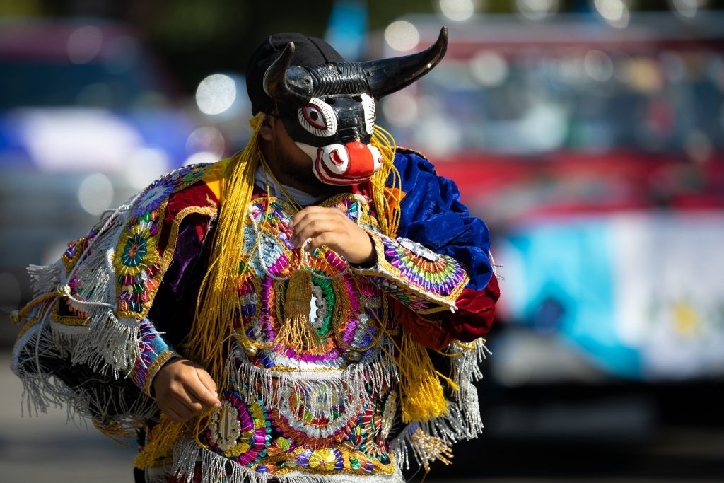El Torito folkloric dance from Guatemala