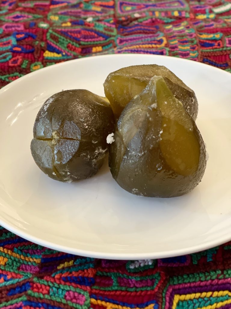 Fig candy recipe from Guatemala