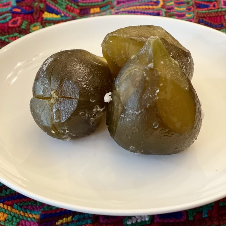 Fig candy recipe from Guatemala