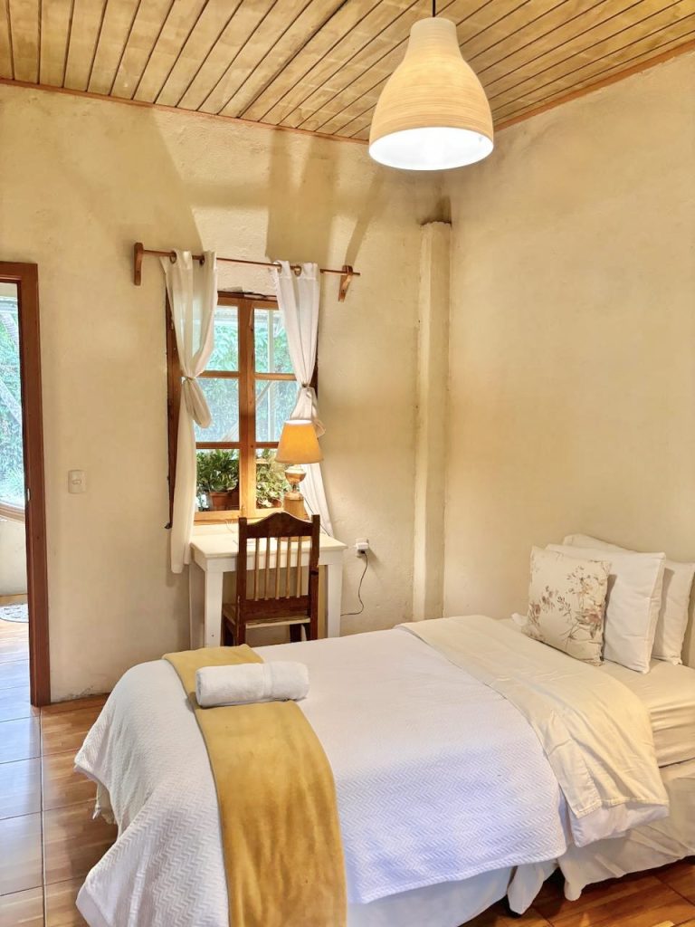 Room at Las Chachas, Los Tarrales Natural Reserve, Guatemala