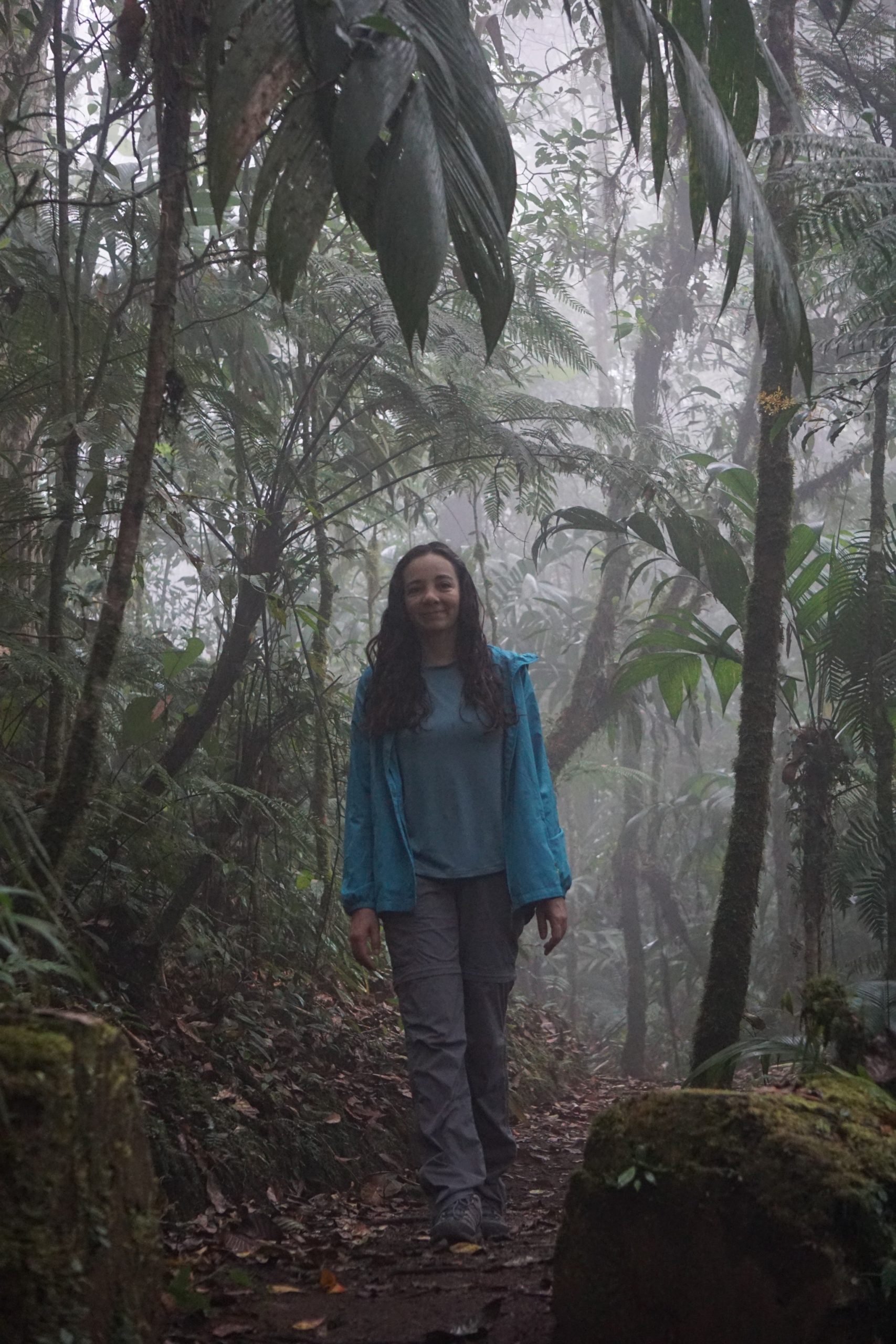 Hiking in Guatemala's cloud forest at Ranchitos del Quetzal