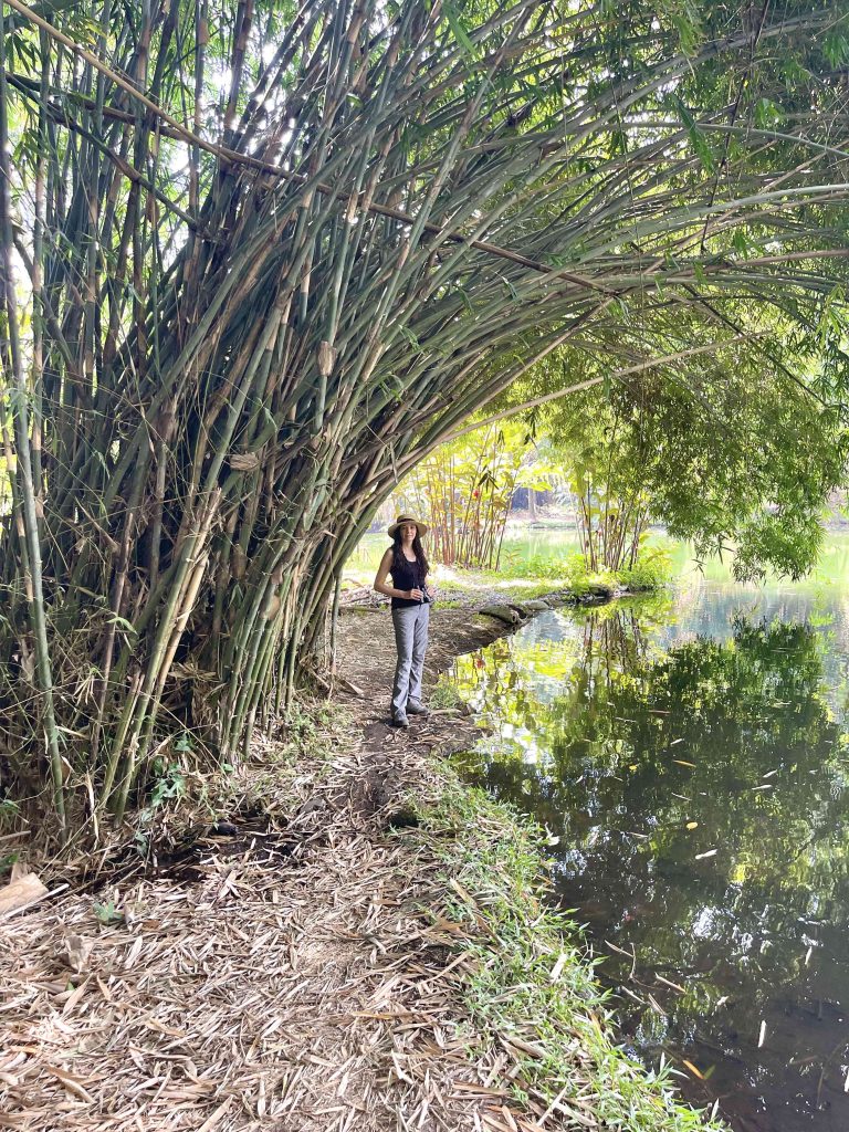 Pond hike at Los Tarrales Natural Reserve, Guatemala