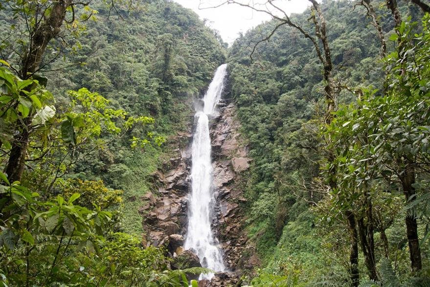 Salto de Chilascó waterfall in Guatemala