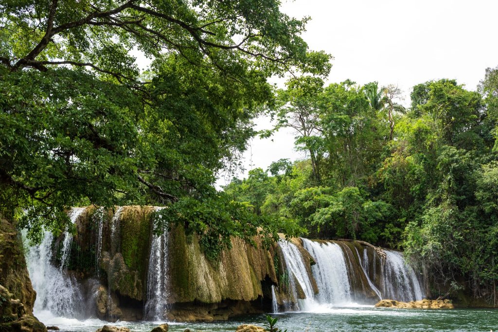 Las Conchas Waterfalls Guatemala