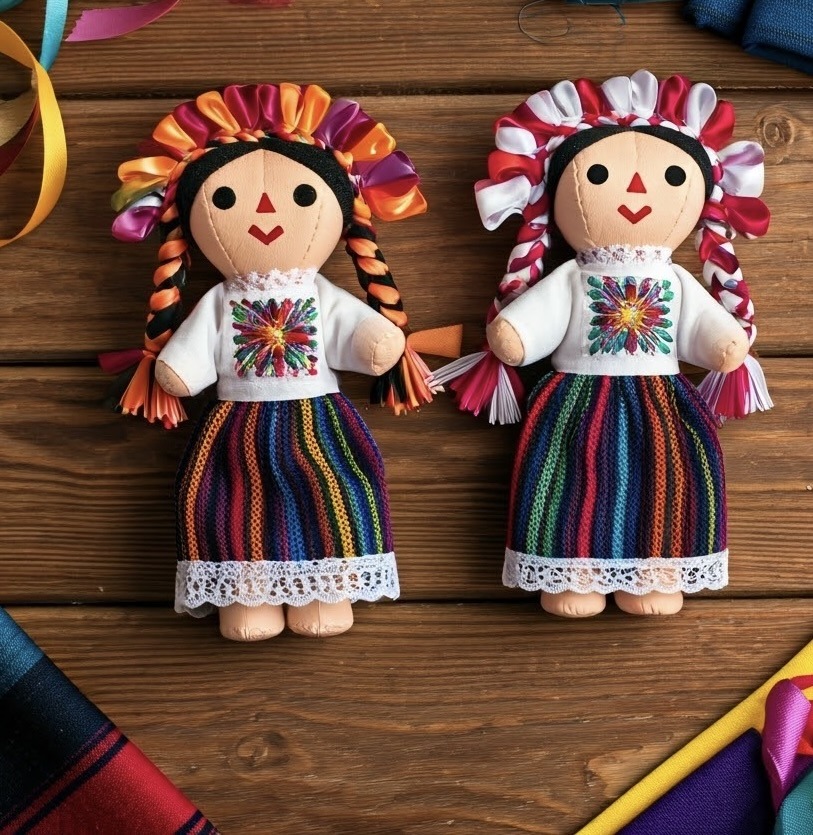 Muñecas indigenas de trapo online