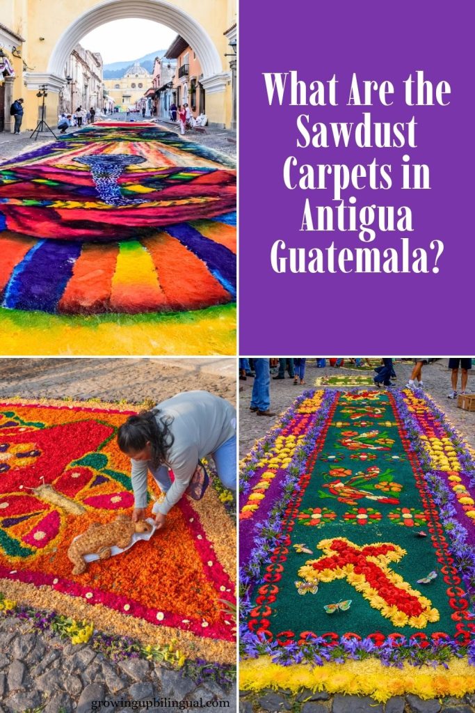 What Are the Sawdust Carpets in Antigua Guatemala