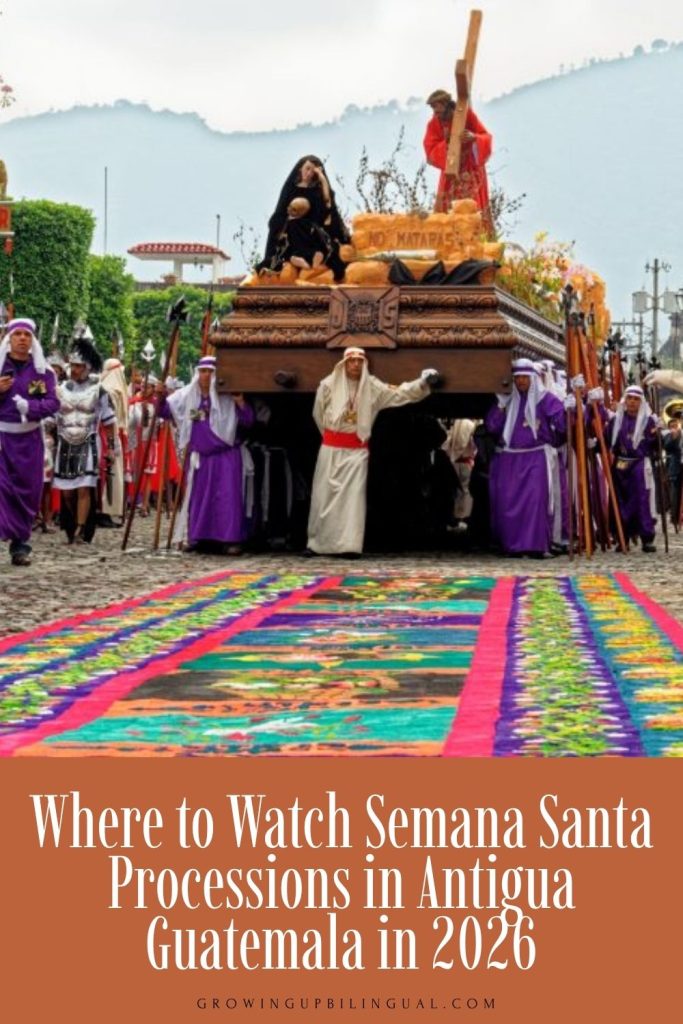 Where to Watch Semana Santa Processions in Antigua 2026