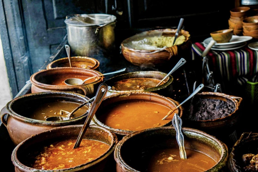 Guatemala street food 