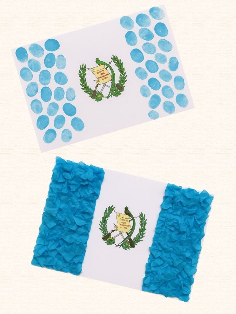 Guatemalan flag craft 