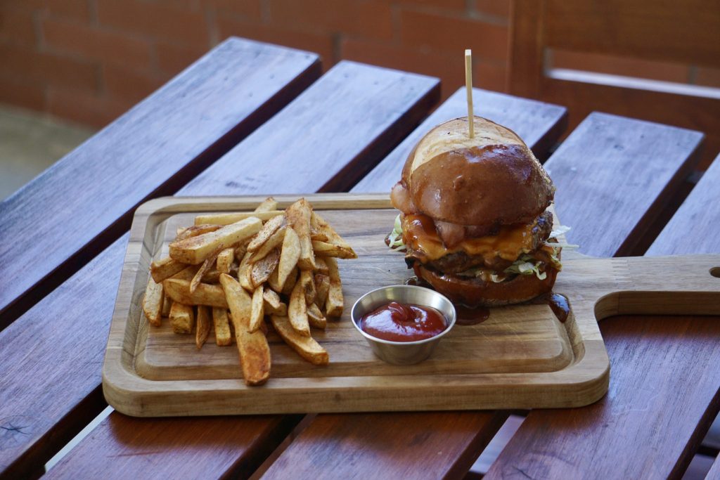 Best Burger Near Antigua Guatemala at Finca El Barretal