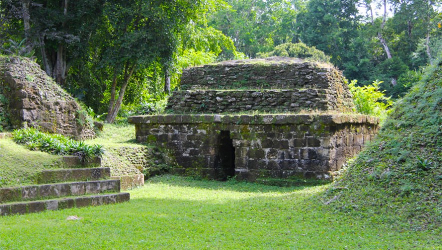 Nakum Archealogical Ruins in Peten Guatemala