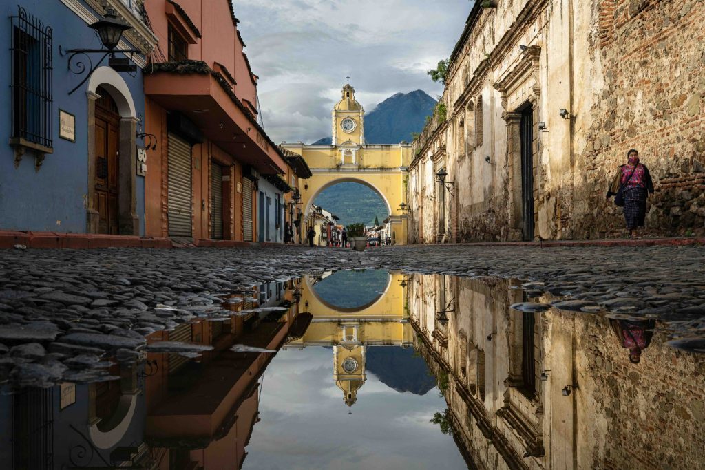 Antigua in the rainy season