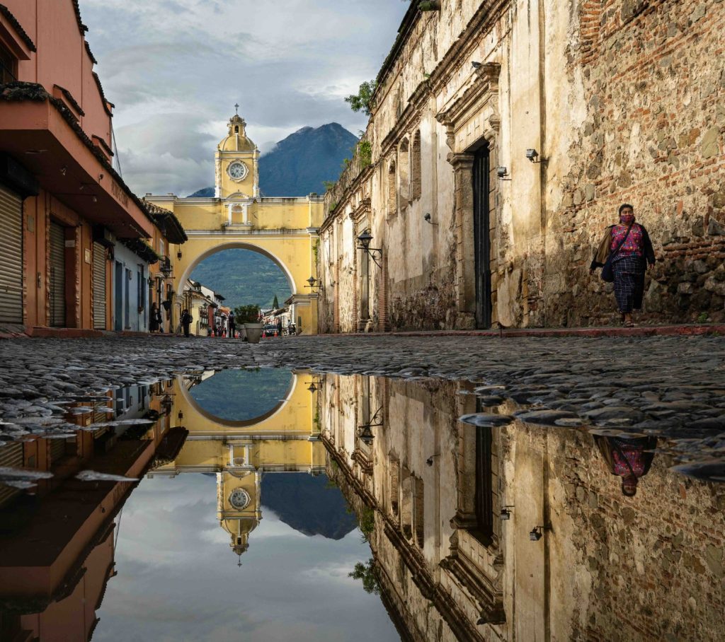 Antigua in the rainy season