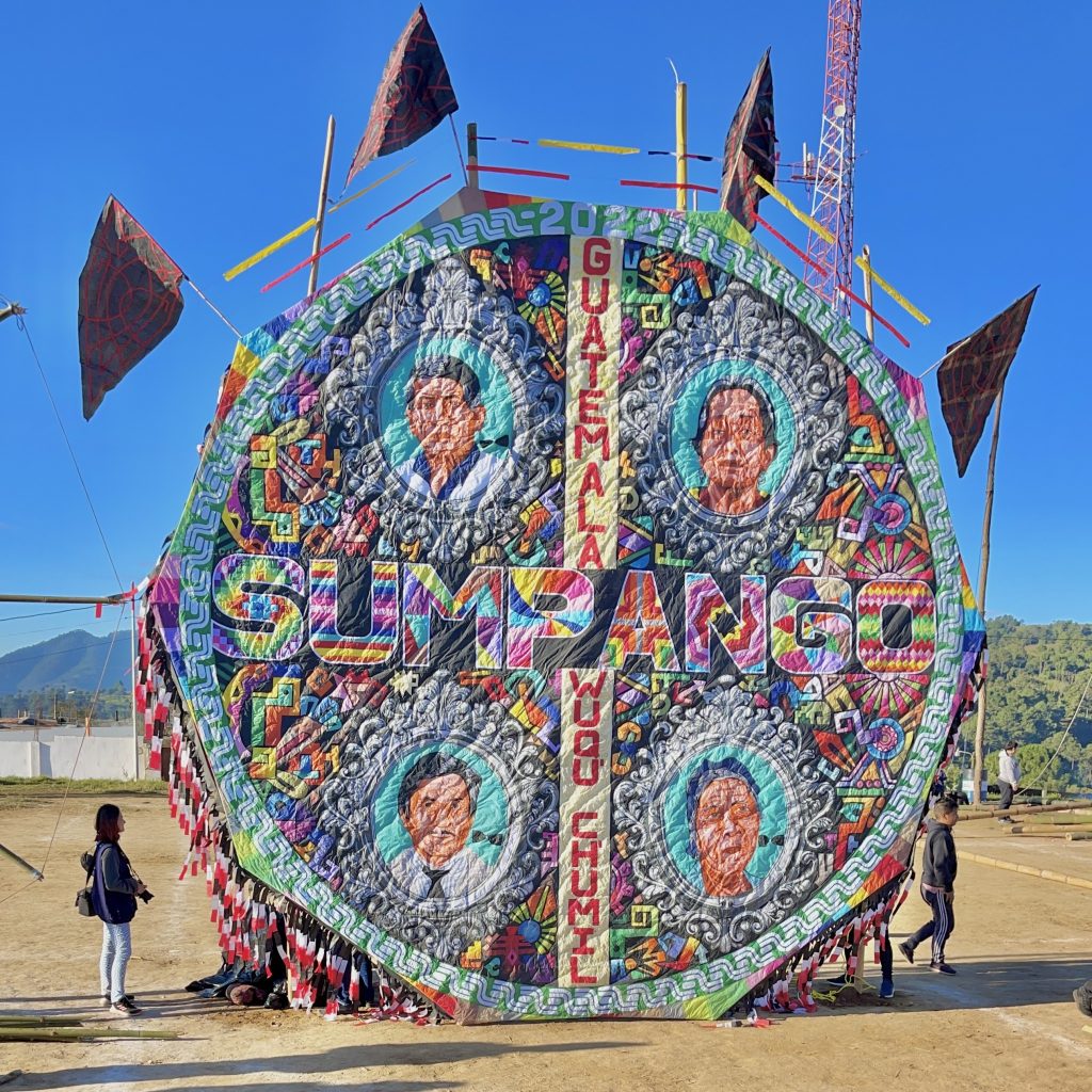 Gian kite festival in Sumpango, Guatemala