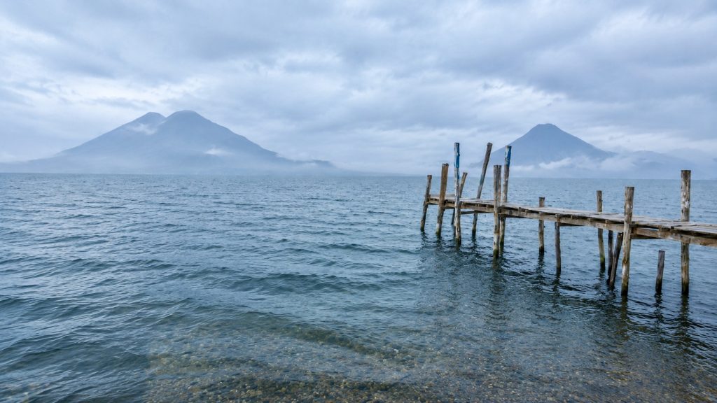 Lake Atitlan rainy afternoon