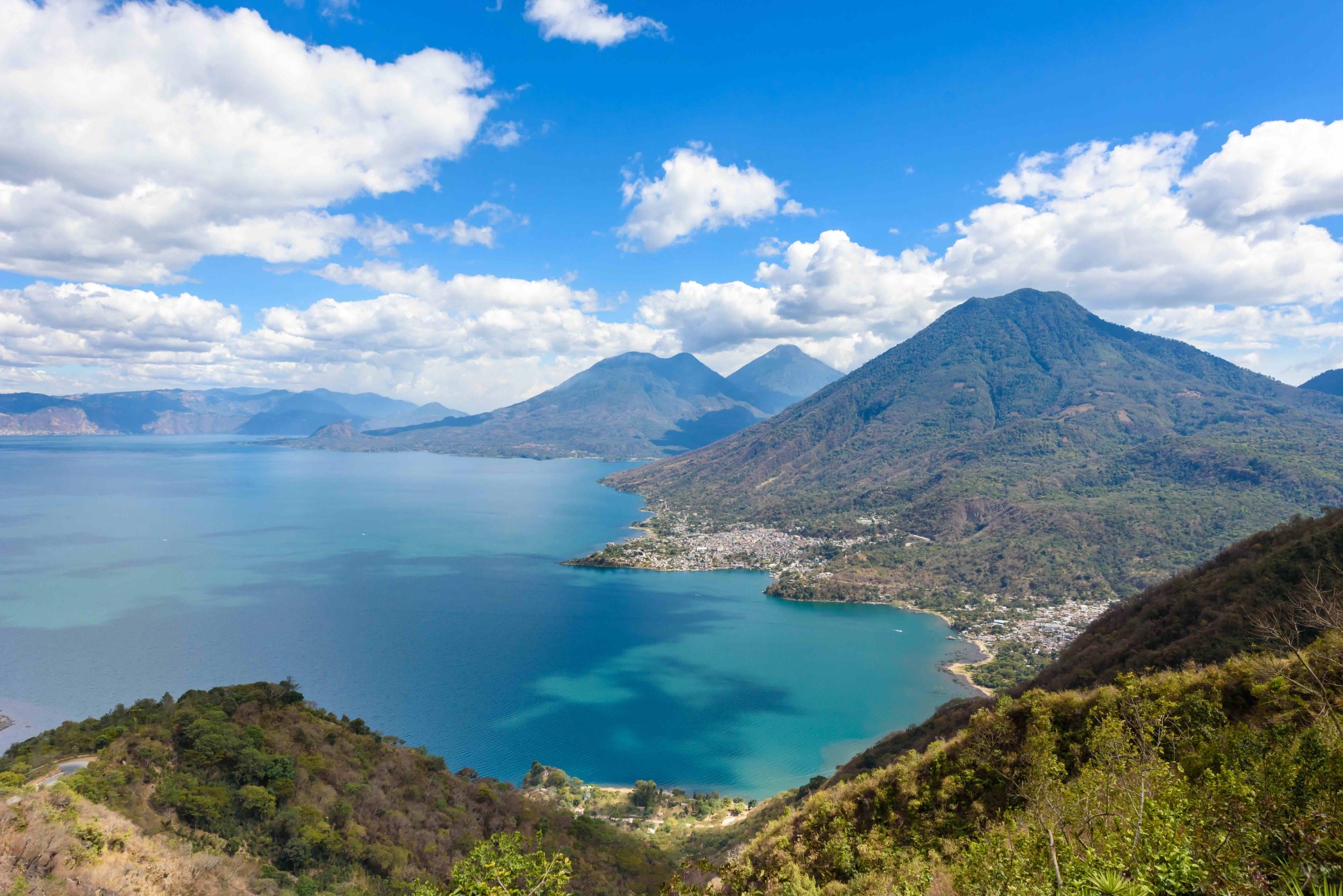 Lake Atitlan from viewpoint